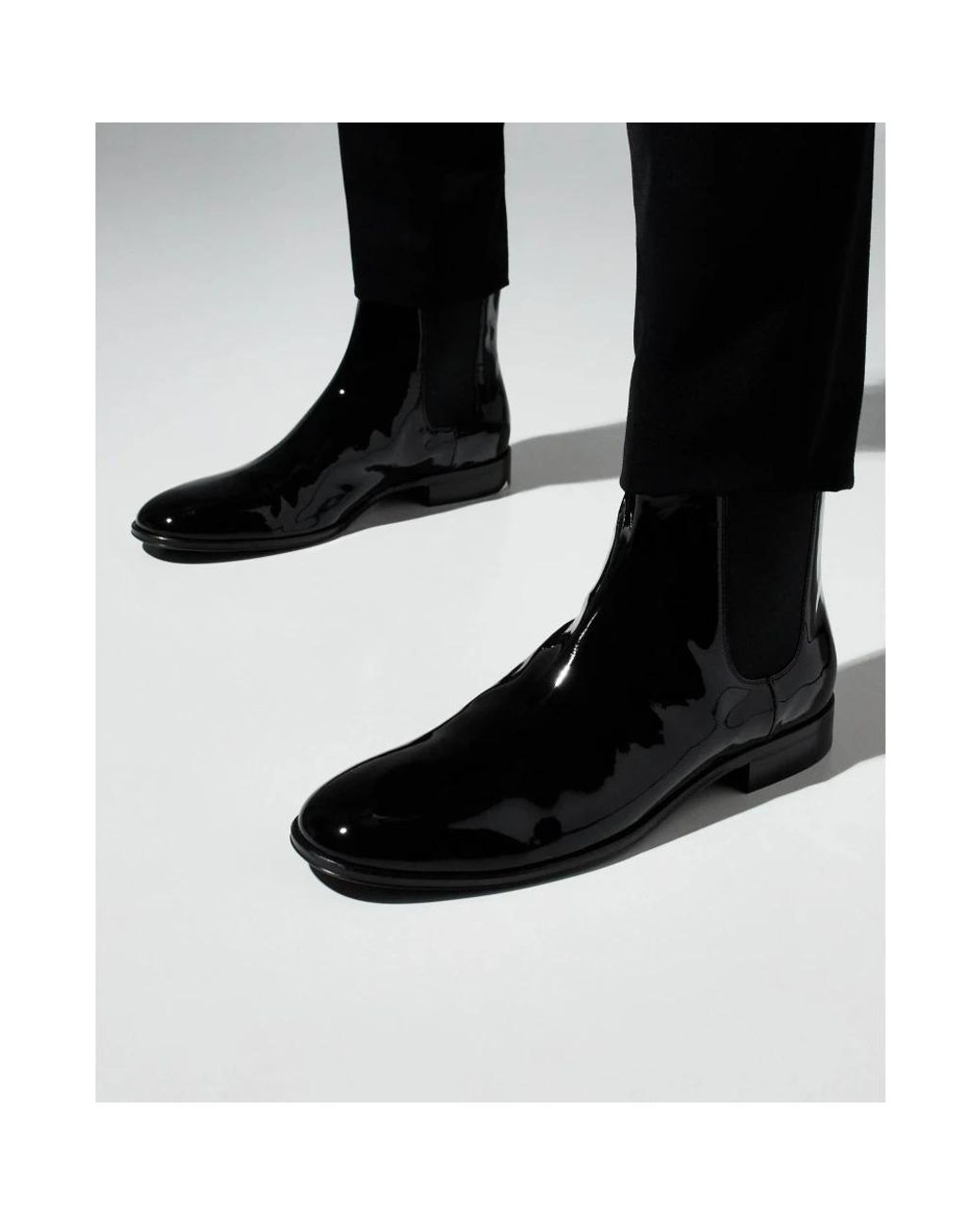 Gianvito Rossi Blue Chelsea Boots for men