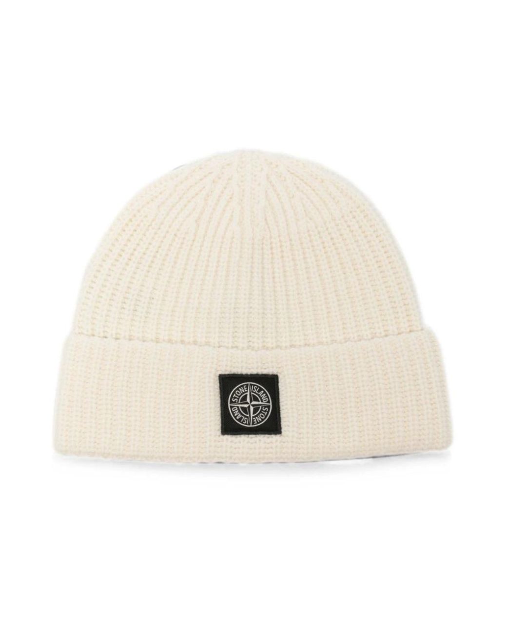 Beanies di Stone Island in Natural da Uomo
