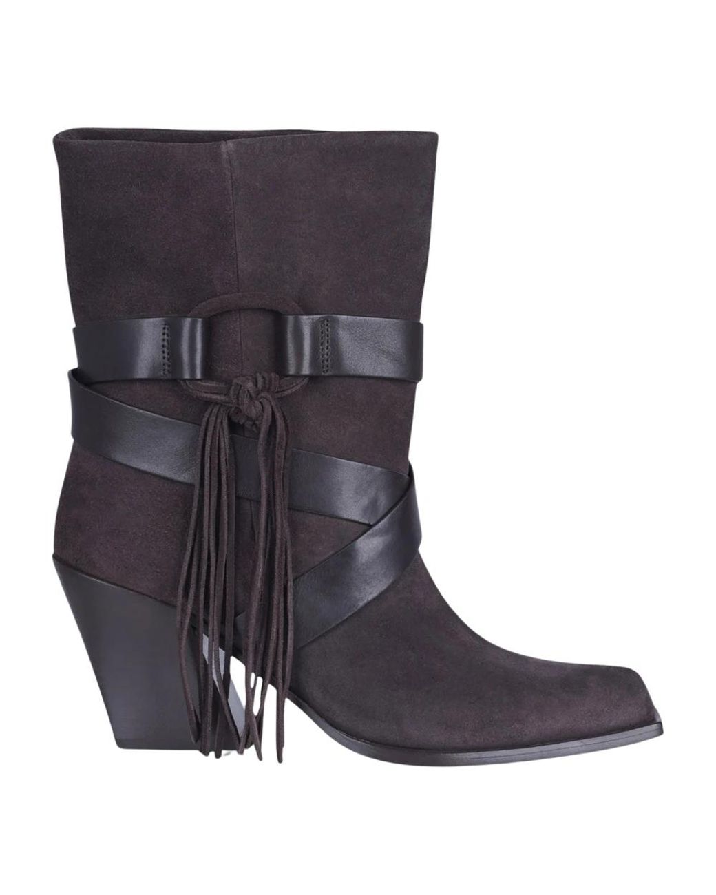 Vic Matié Blue Heeled Boots