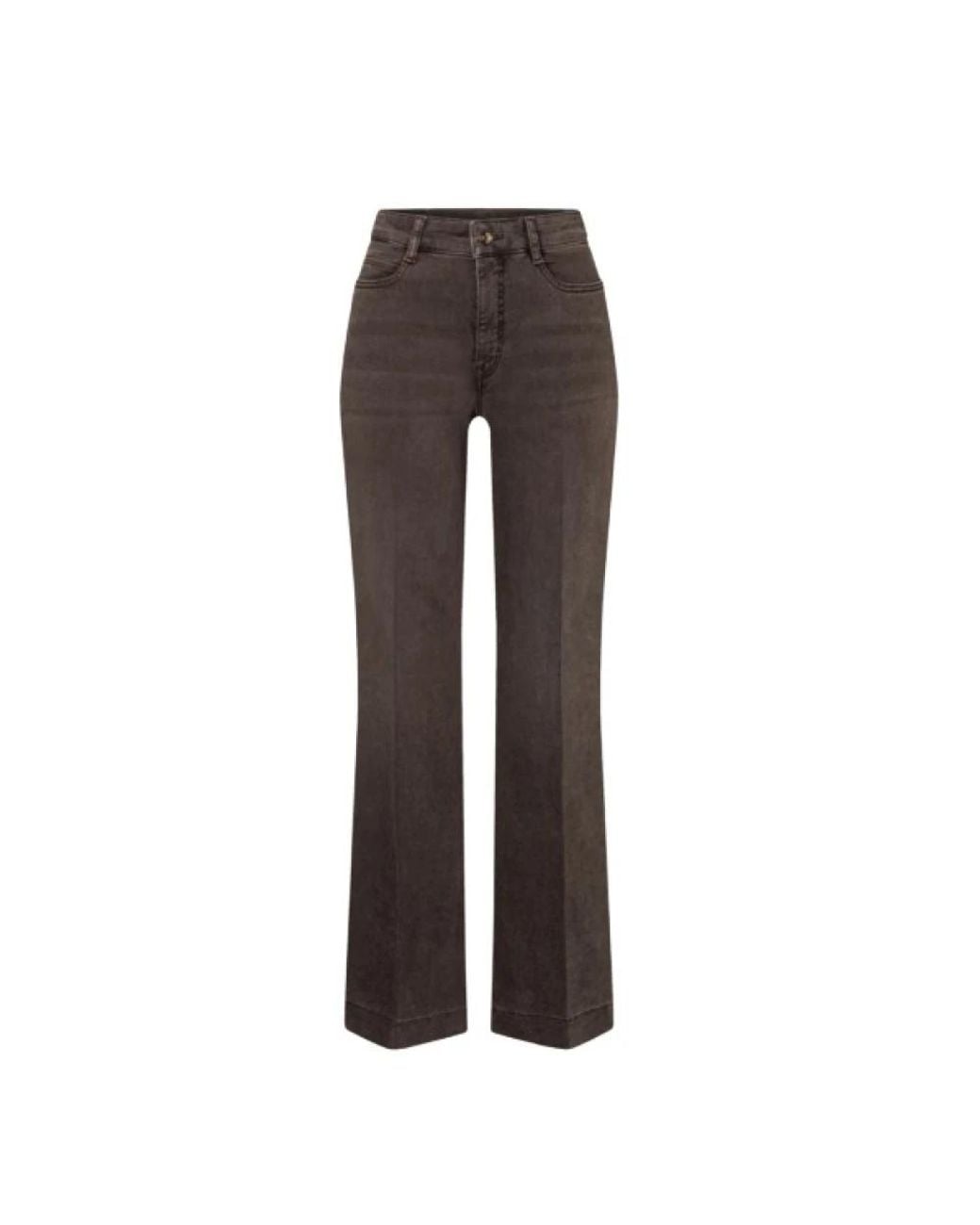 M·a·c Gray Wide Jeans