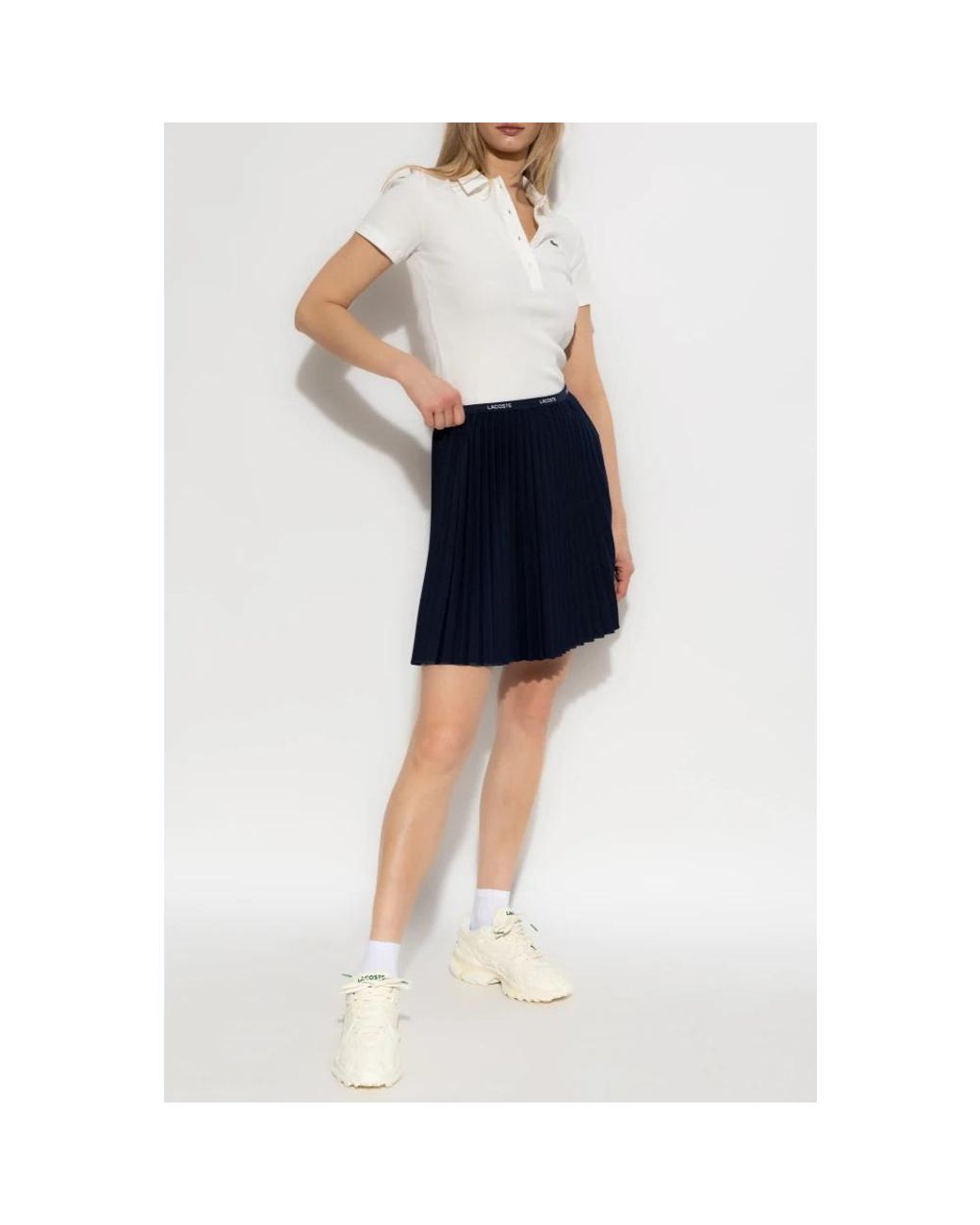 Lacoste Blue Short Skirts