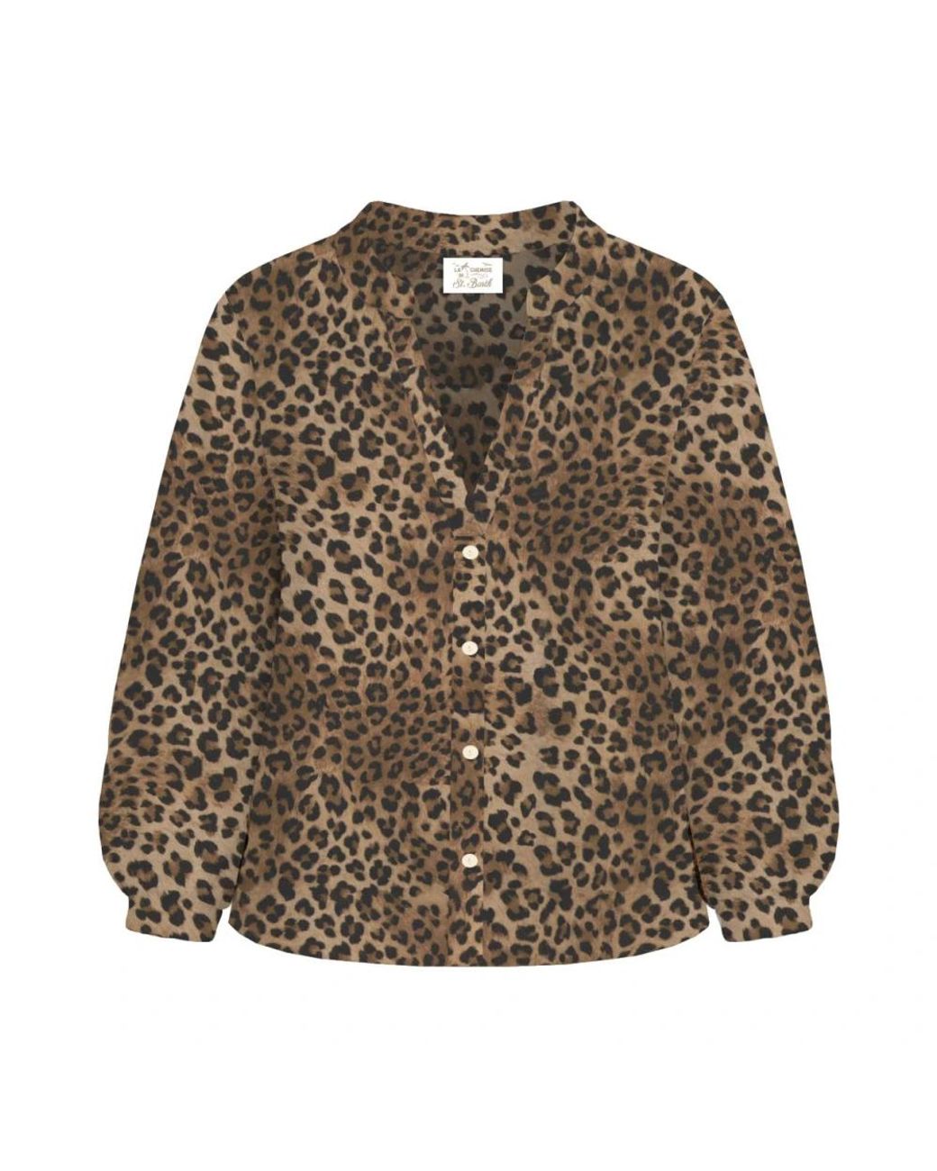 Mc2 Saint Barth Brown Blouses