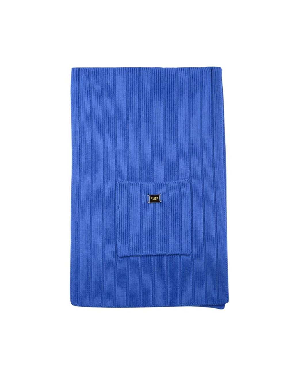 Fendi Blue Winter Scarves for men
