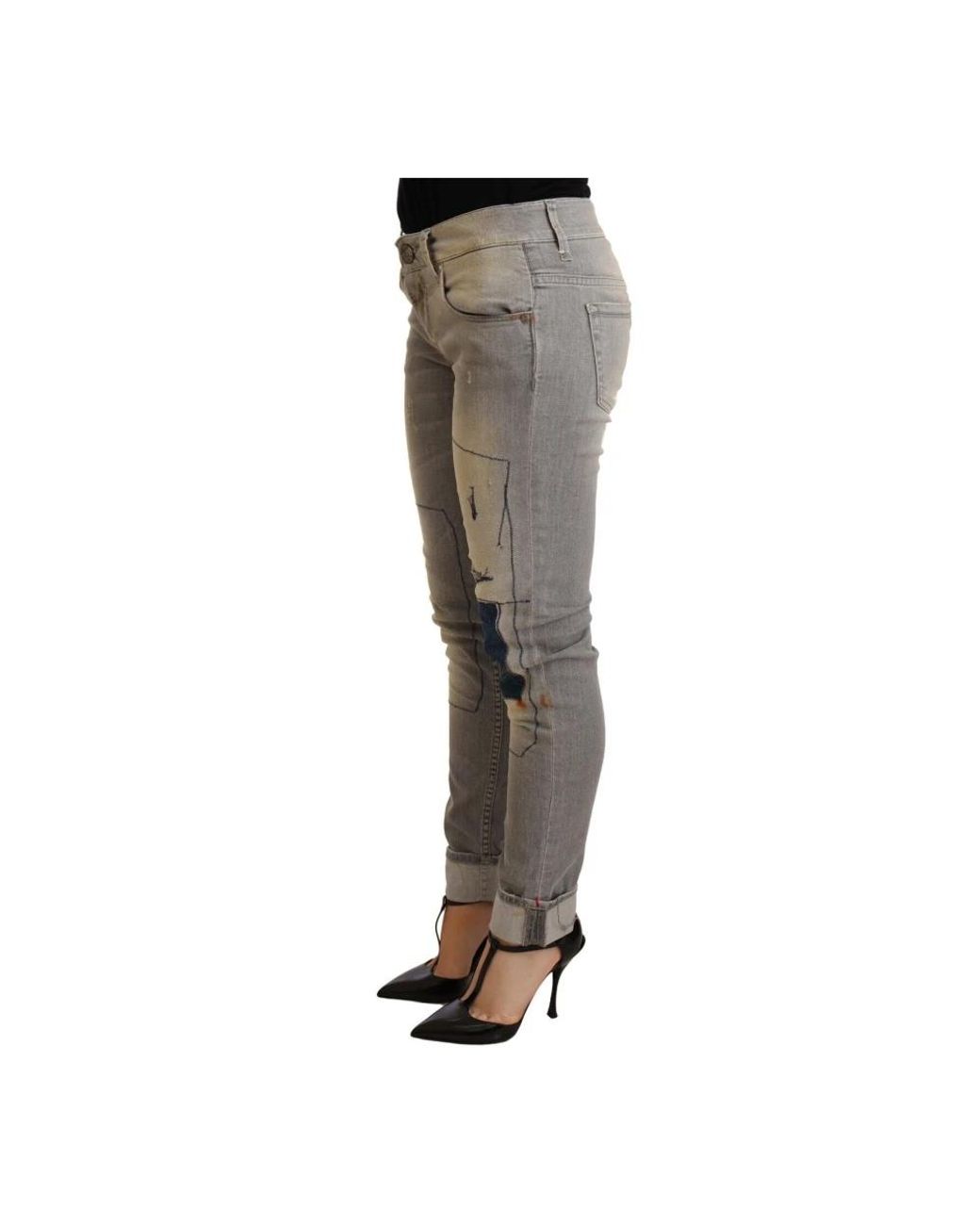 Acht Gray Slim-Fit Jeans