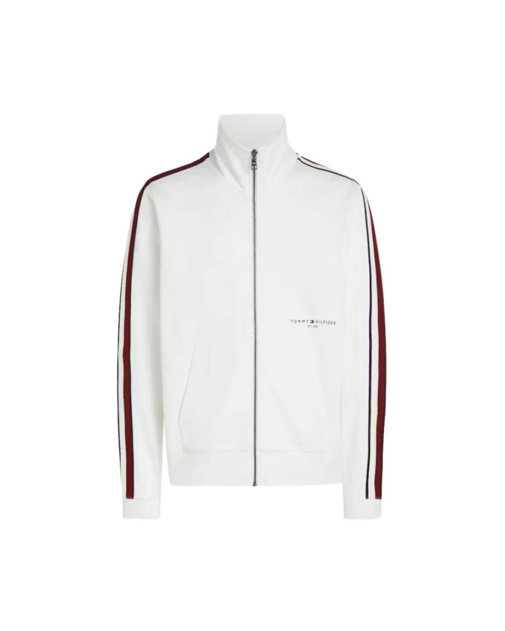 Tommy Hilfiger Hoodies & Sweatvesten ,Wit ,Stijlvolle Array Sweater in het White voor heren