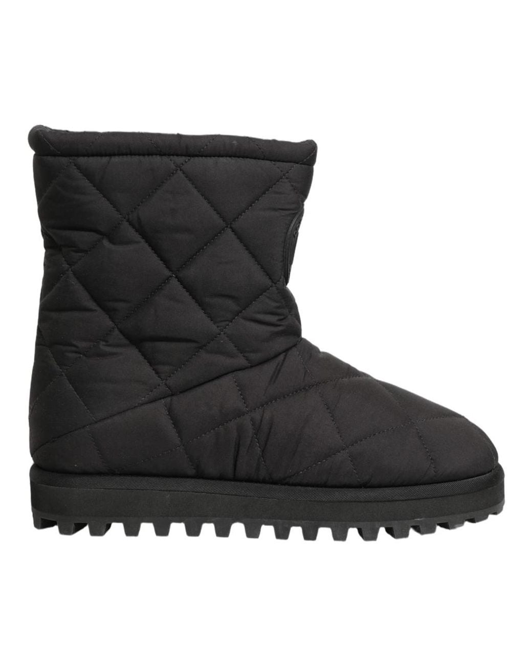 Dolce & Gabbana Black Winter Boots