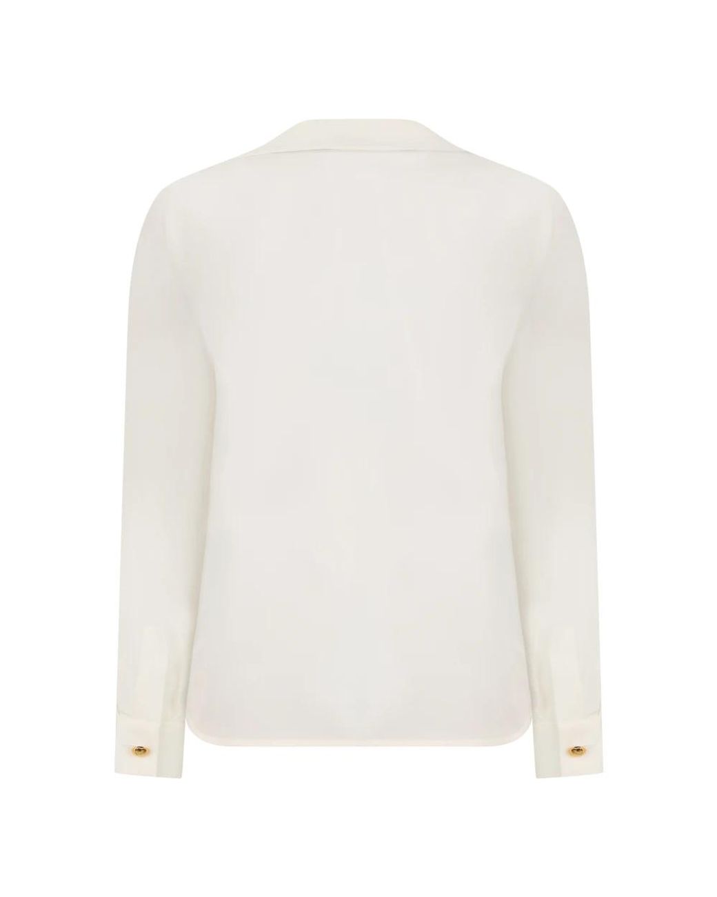Max Mara White Blouses