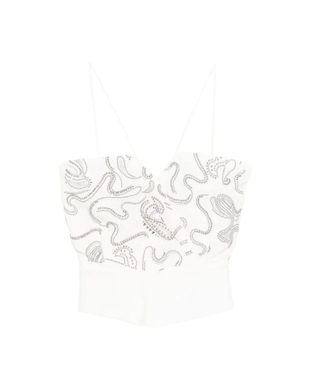 Sleeveless Tops IRO de color White