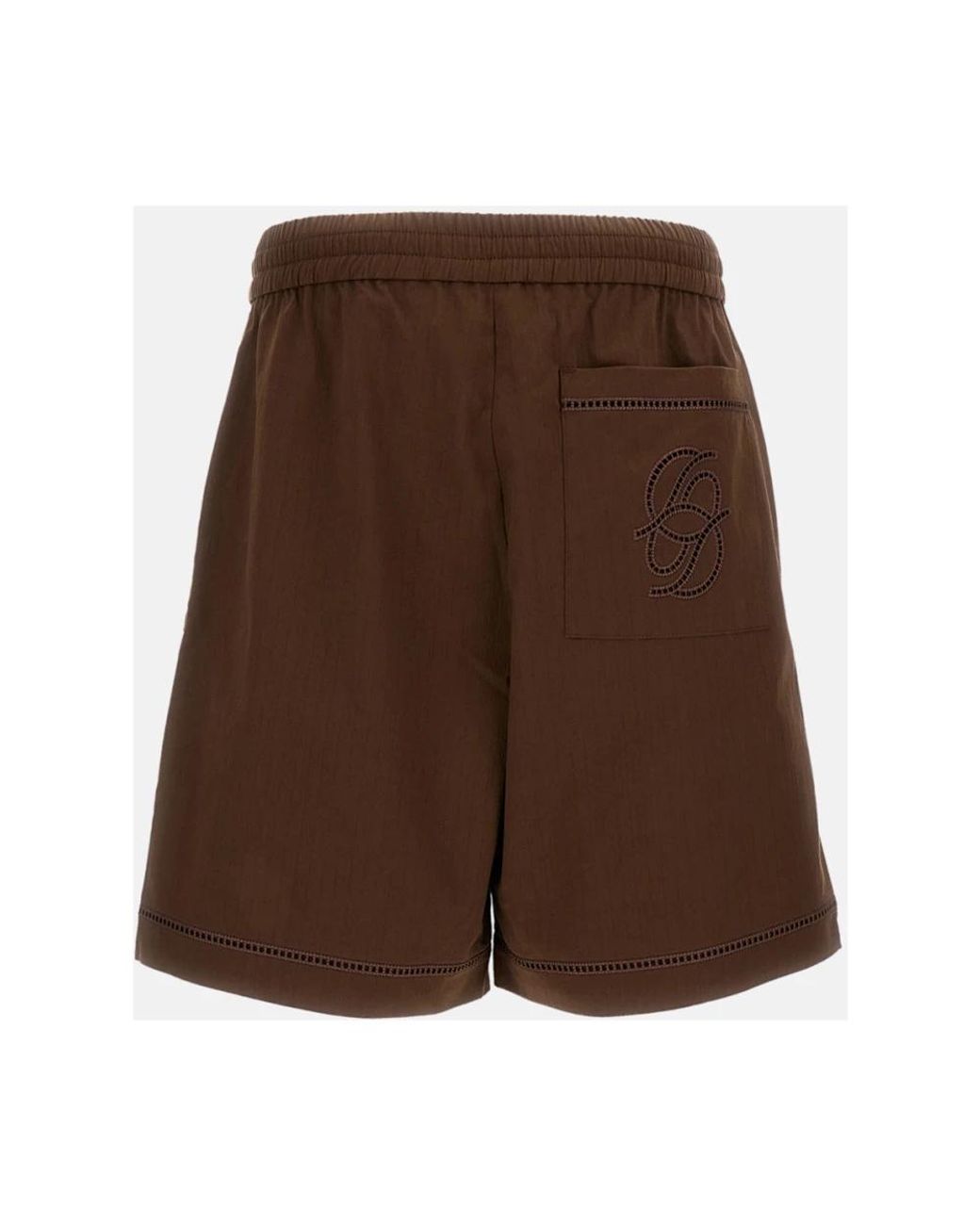 Drole de Monsieur Brown Casual Shorts for men