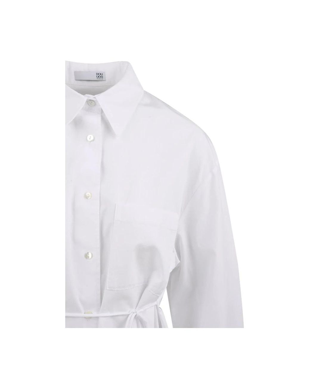 Douuod Woman White Shirts