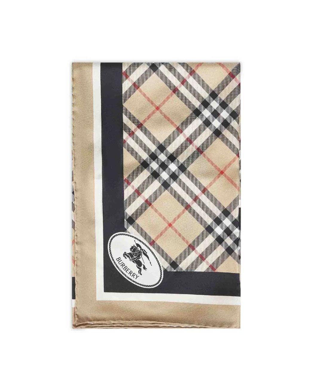 Burberry Natural Silk Scarves