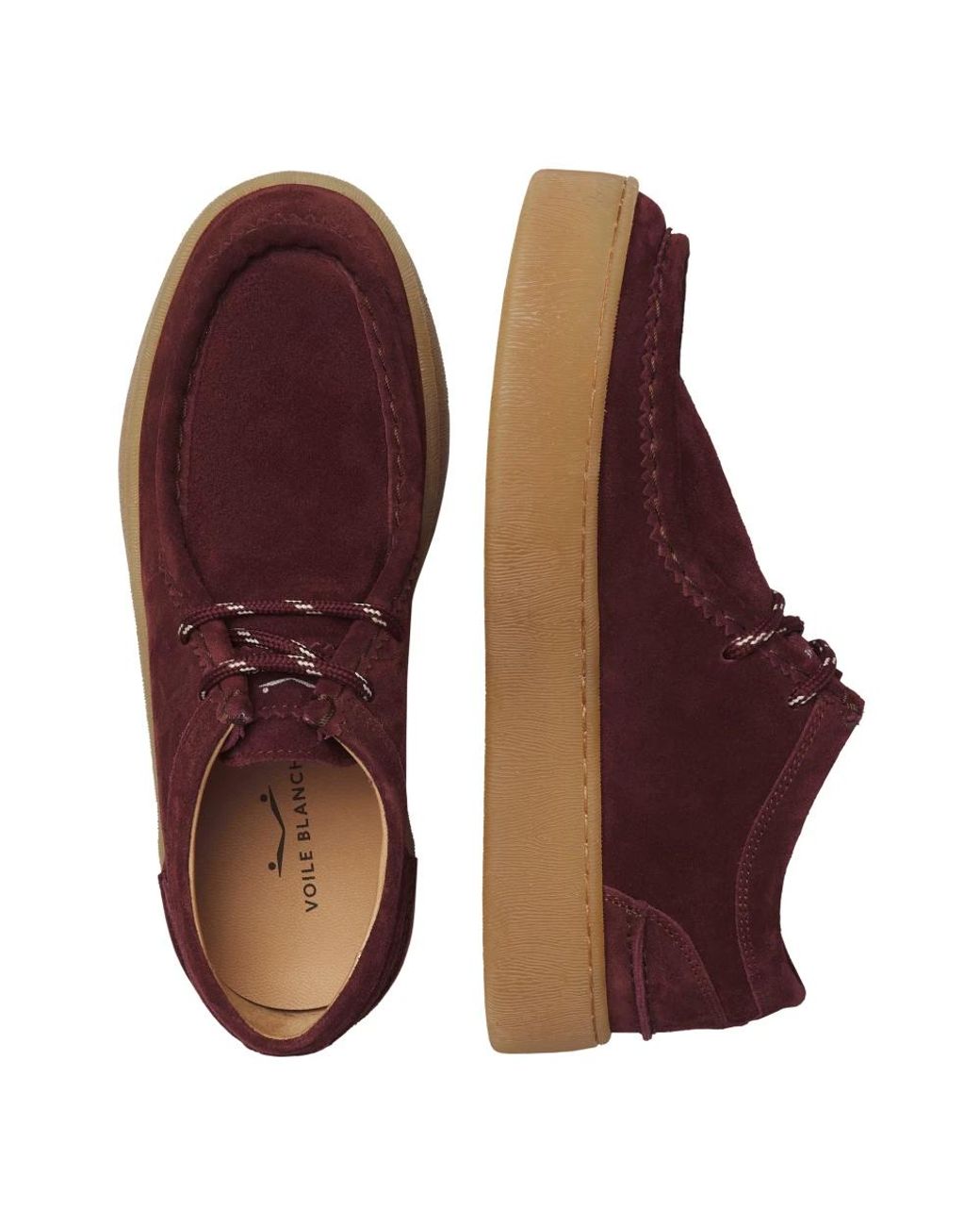 Voile Blanche Red Laced Shoes