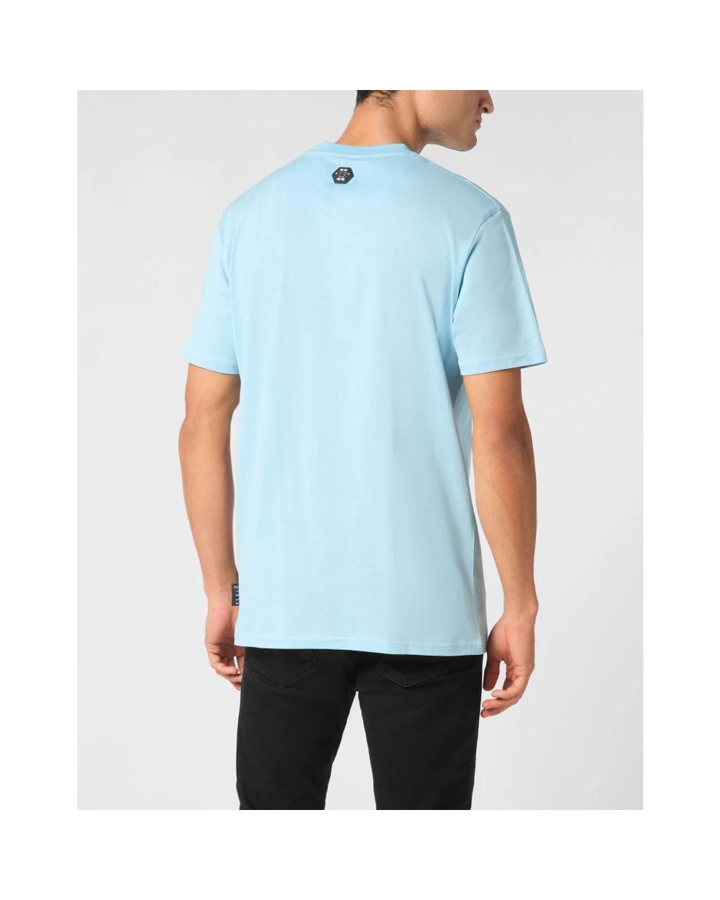 Philipp Plein Blue T-Shirts for men
