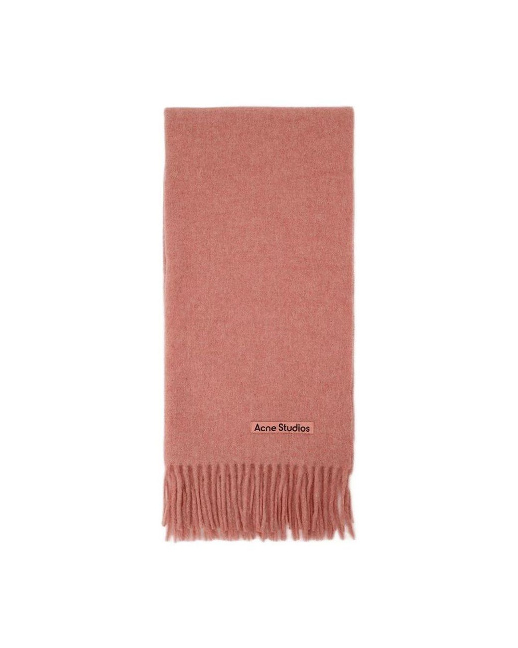 Acne Pink Winter Scarves