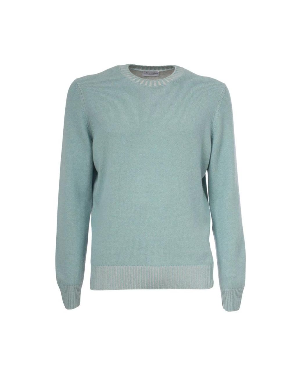 Gran Sasso Blue Round-Neck Knitwear for men