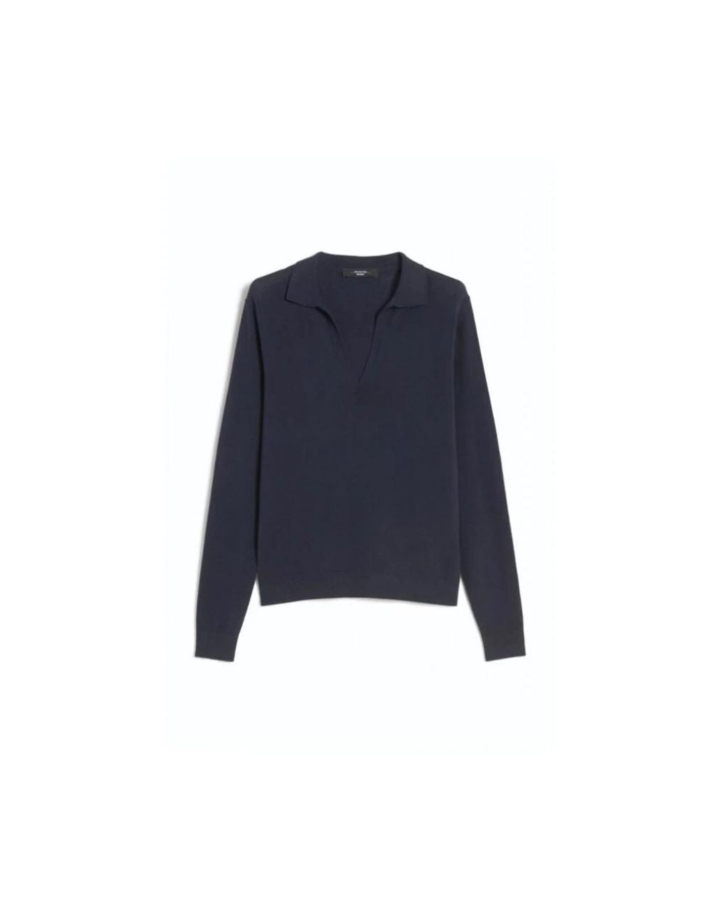 Weekend by Maxmara Blue Polo Shirts