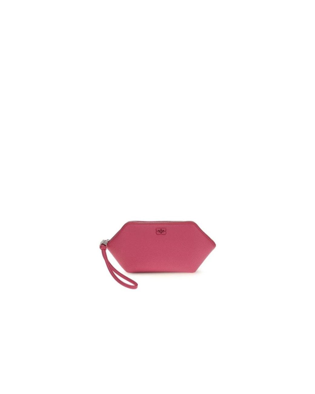 Ganni Pink Clutches