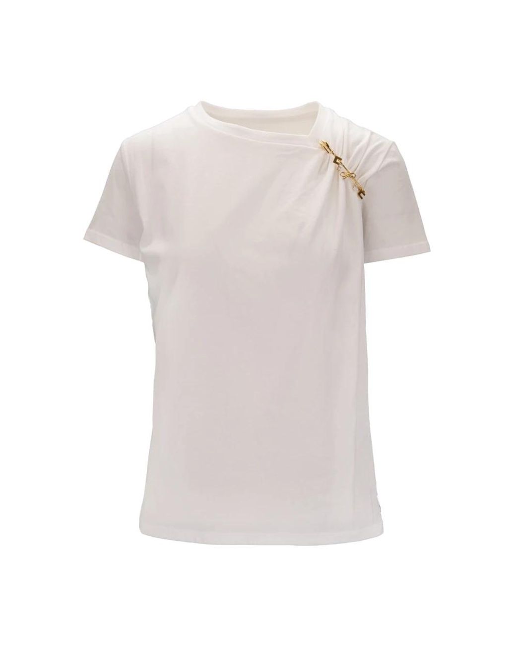 Elisabetta Franchi White T-Shirts