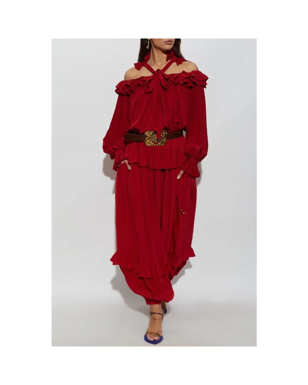 Blouses Chloé de color Red