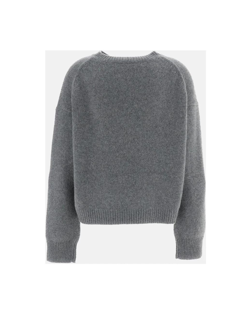 arch4 Gray Round-Neck Knitwear