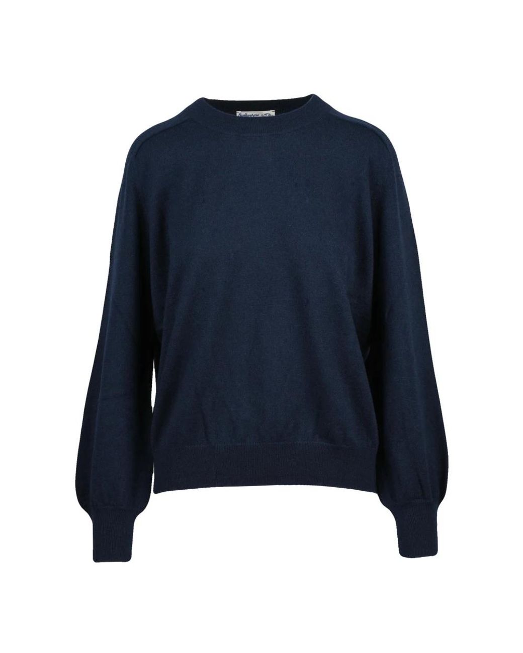 Ballantyne Blue Pullover Girocollo