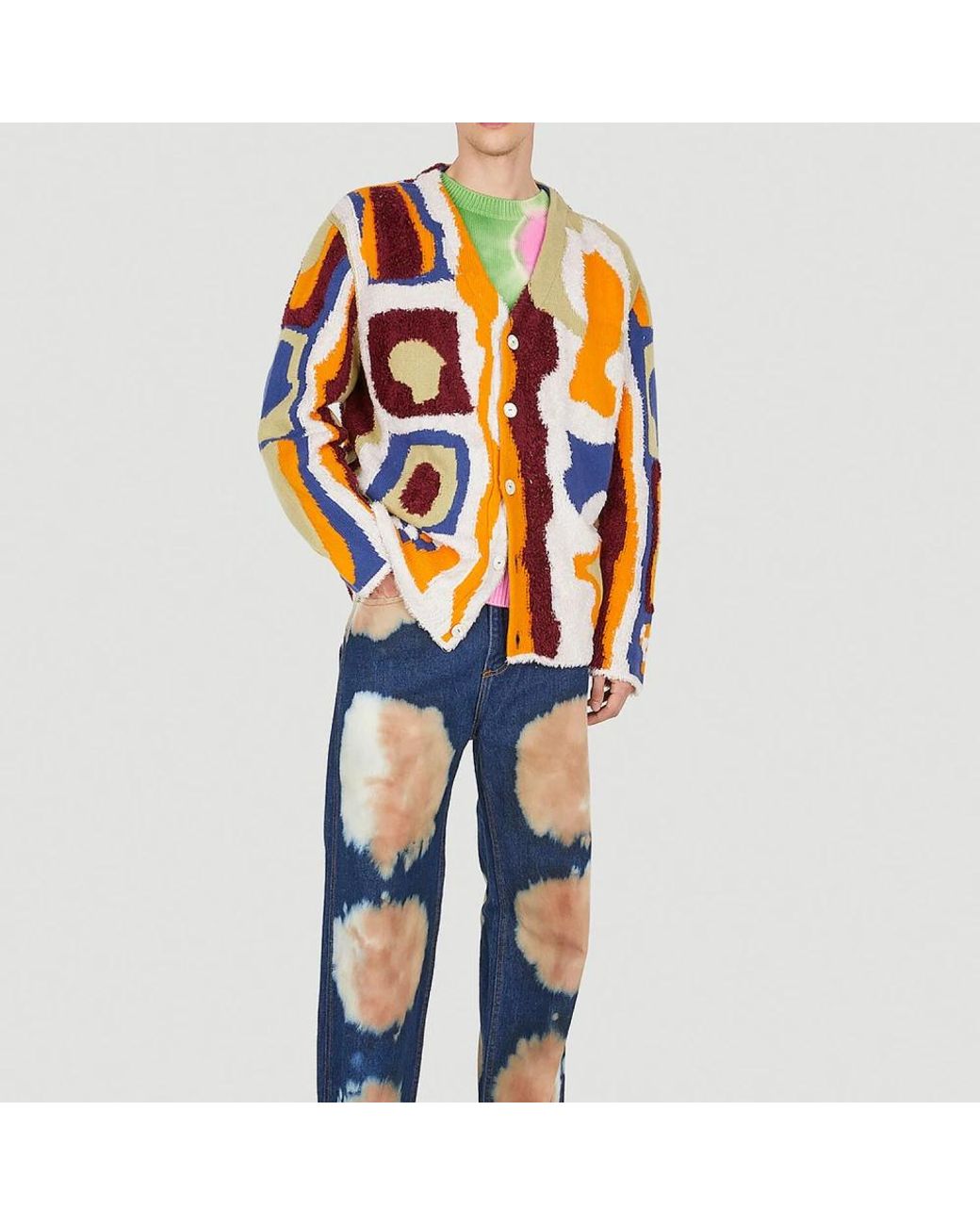 The Elder Statesman Orange Cardigans for men
