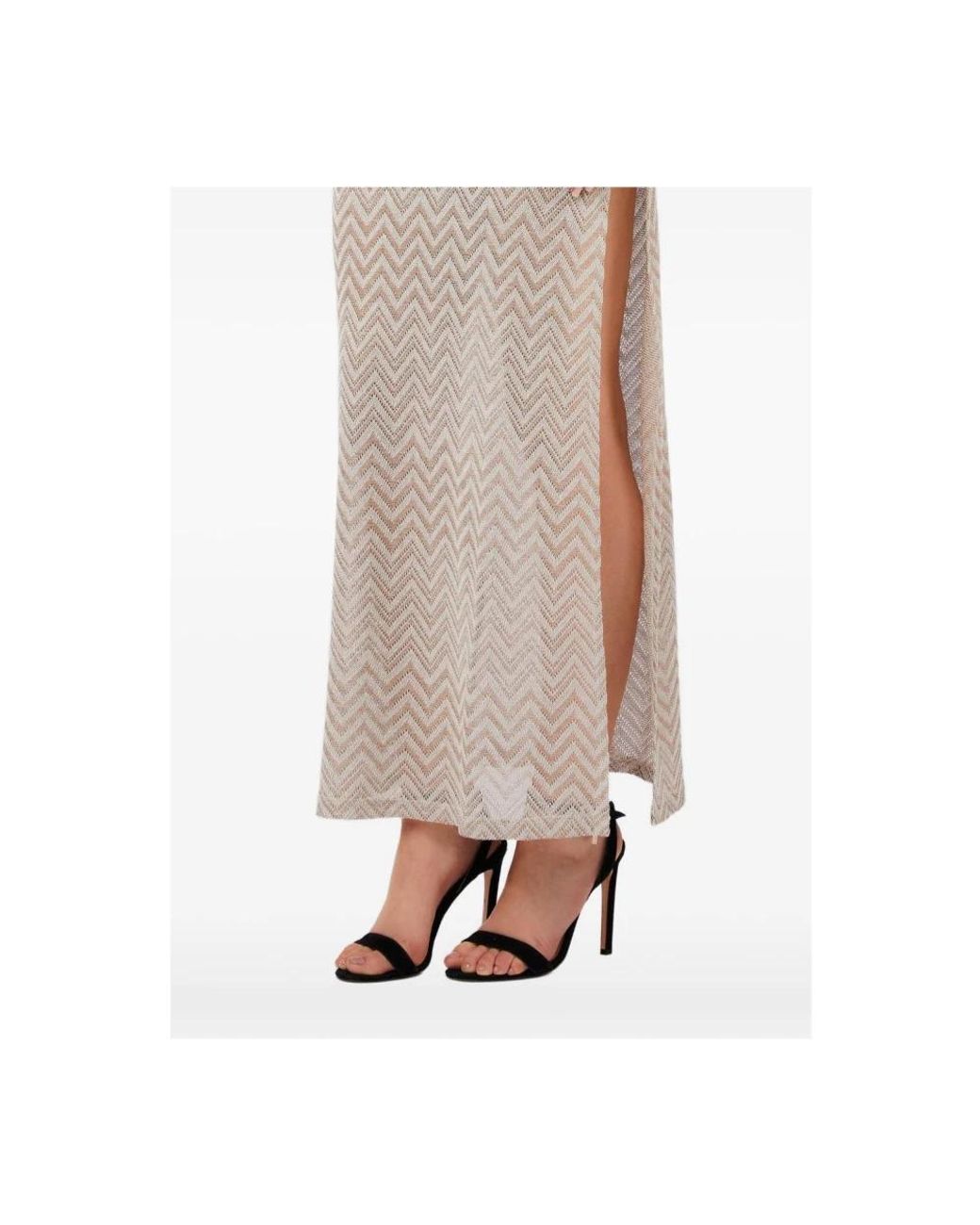 Liu Jo Natural Knitted Dresses