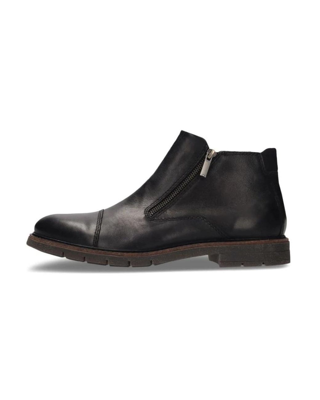 Salamander Black Ankle Boots for men