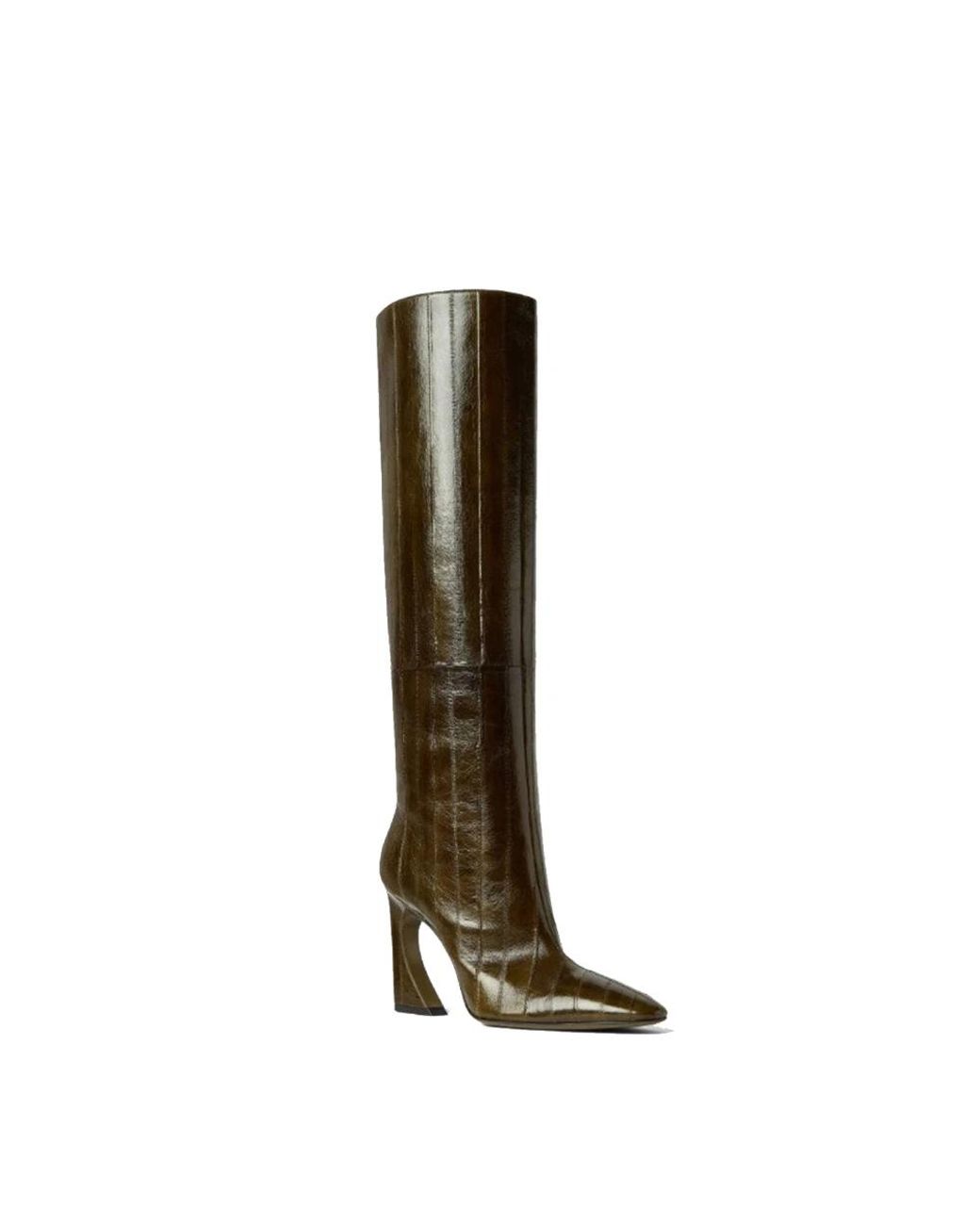Fendi Brown Heeled Boots