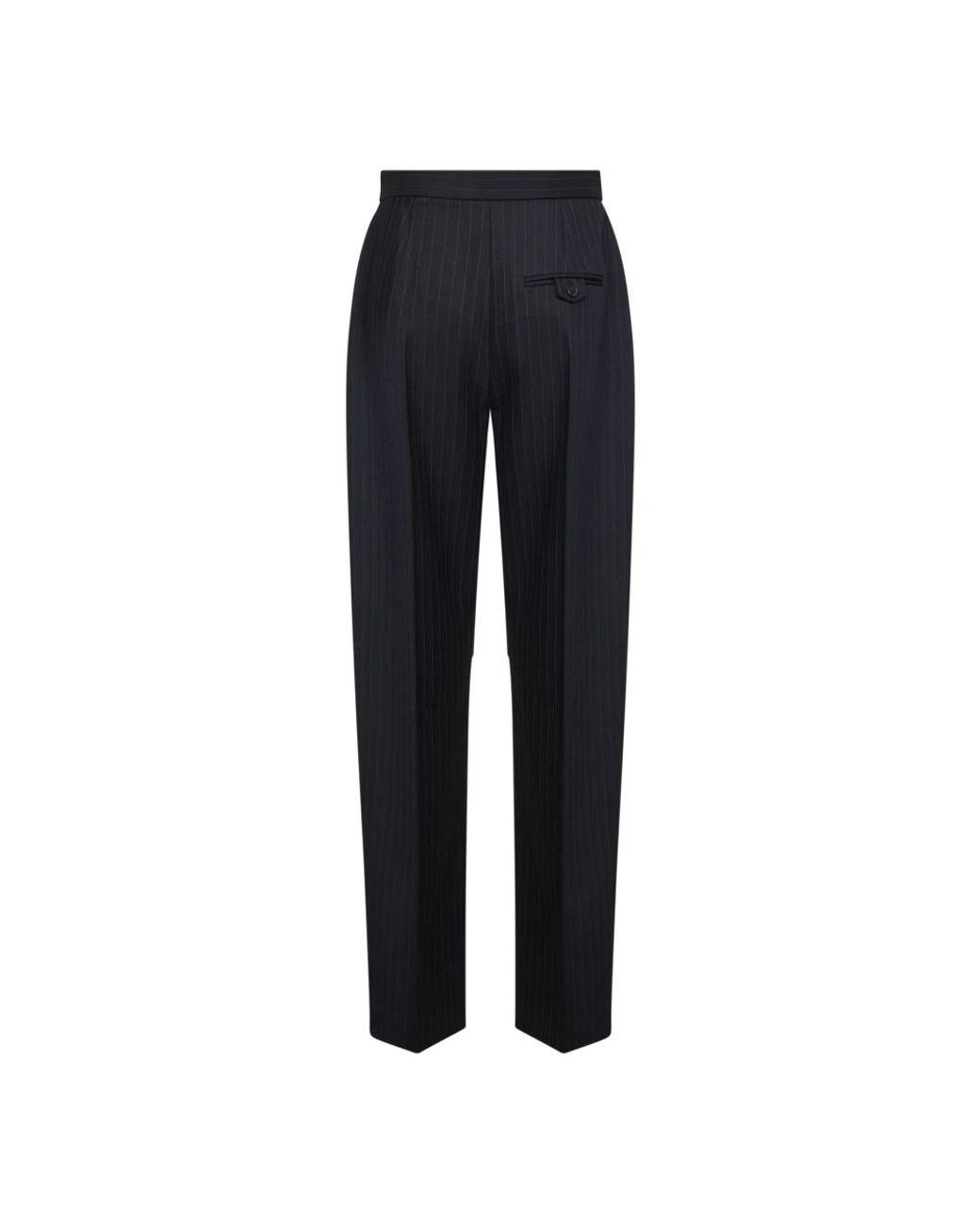 Khaite Blue Tapered Trousers