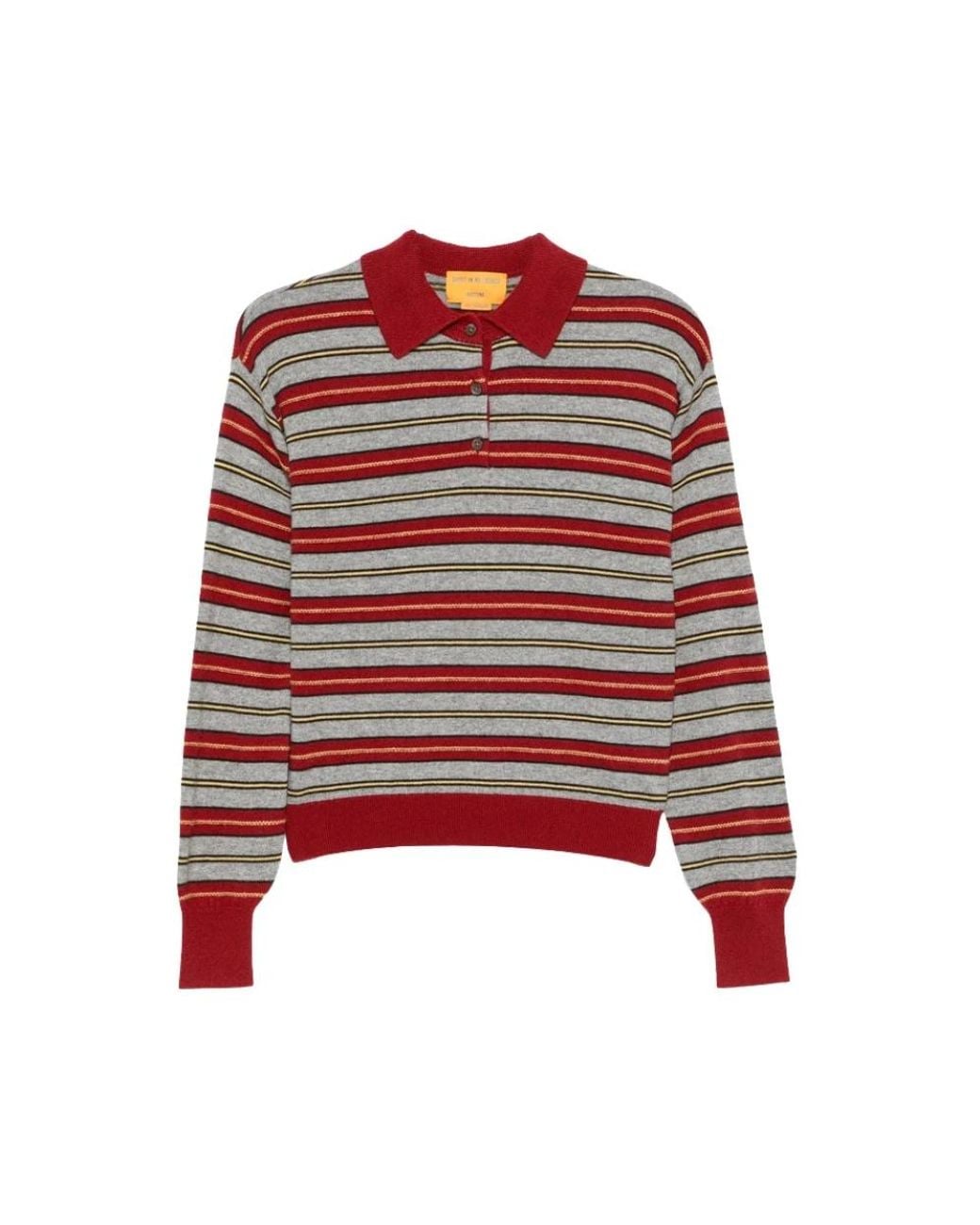 Guest In Residence Red Polo Shirts