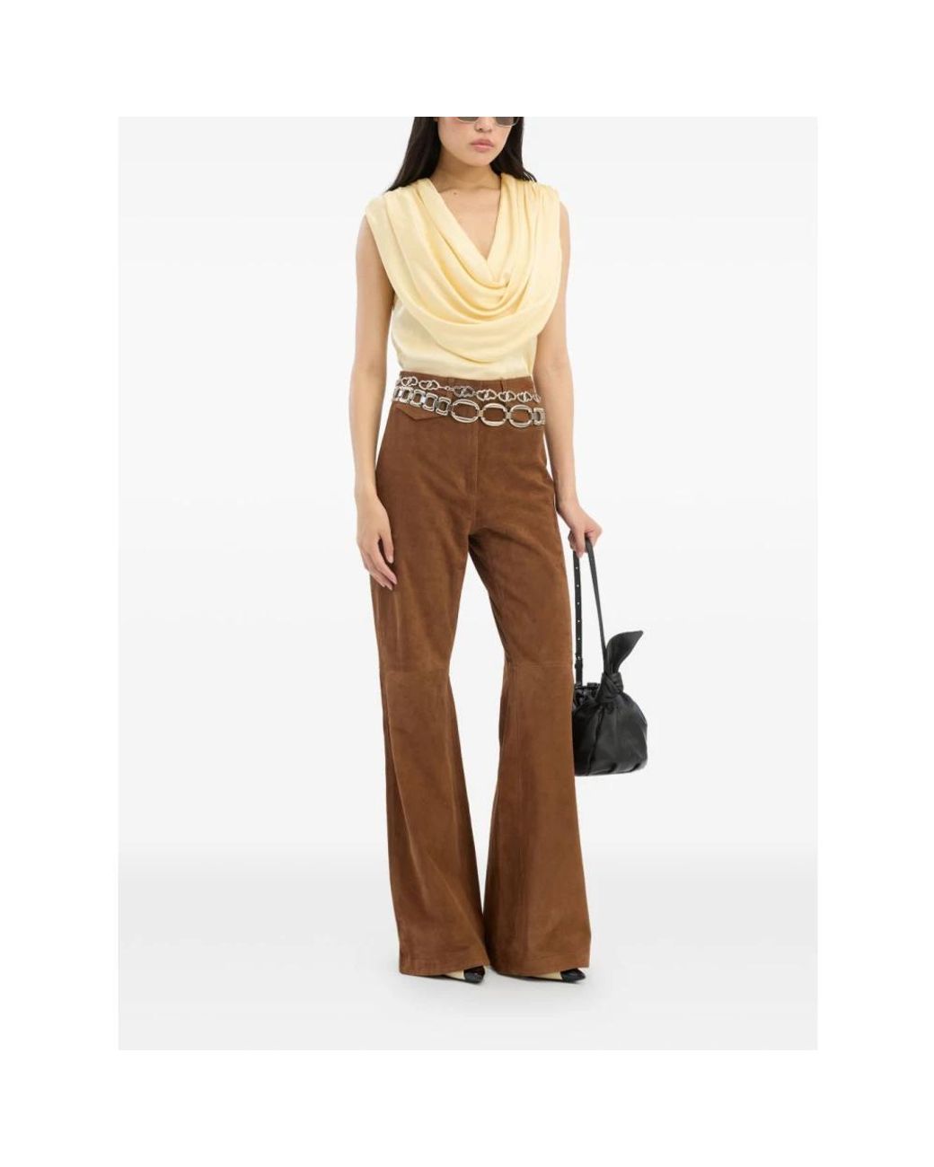 ROTATE BIRGER CHRISTENSEN Metallic Blouses