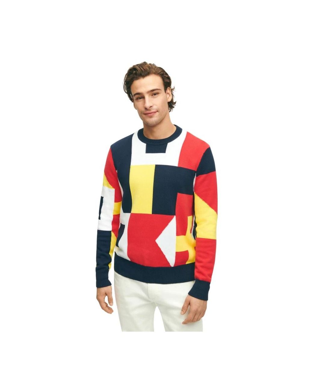Brooks Brothers Red Round-Neck Knitwear for men