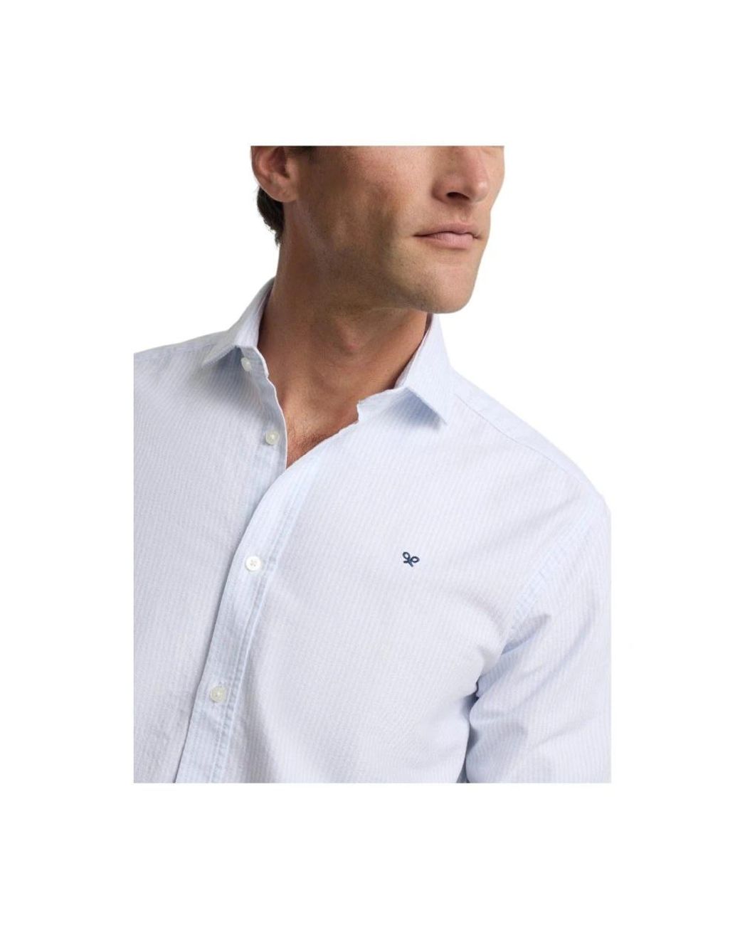 Silbon Blue Casual Shirts for men