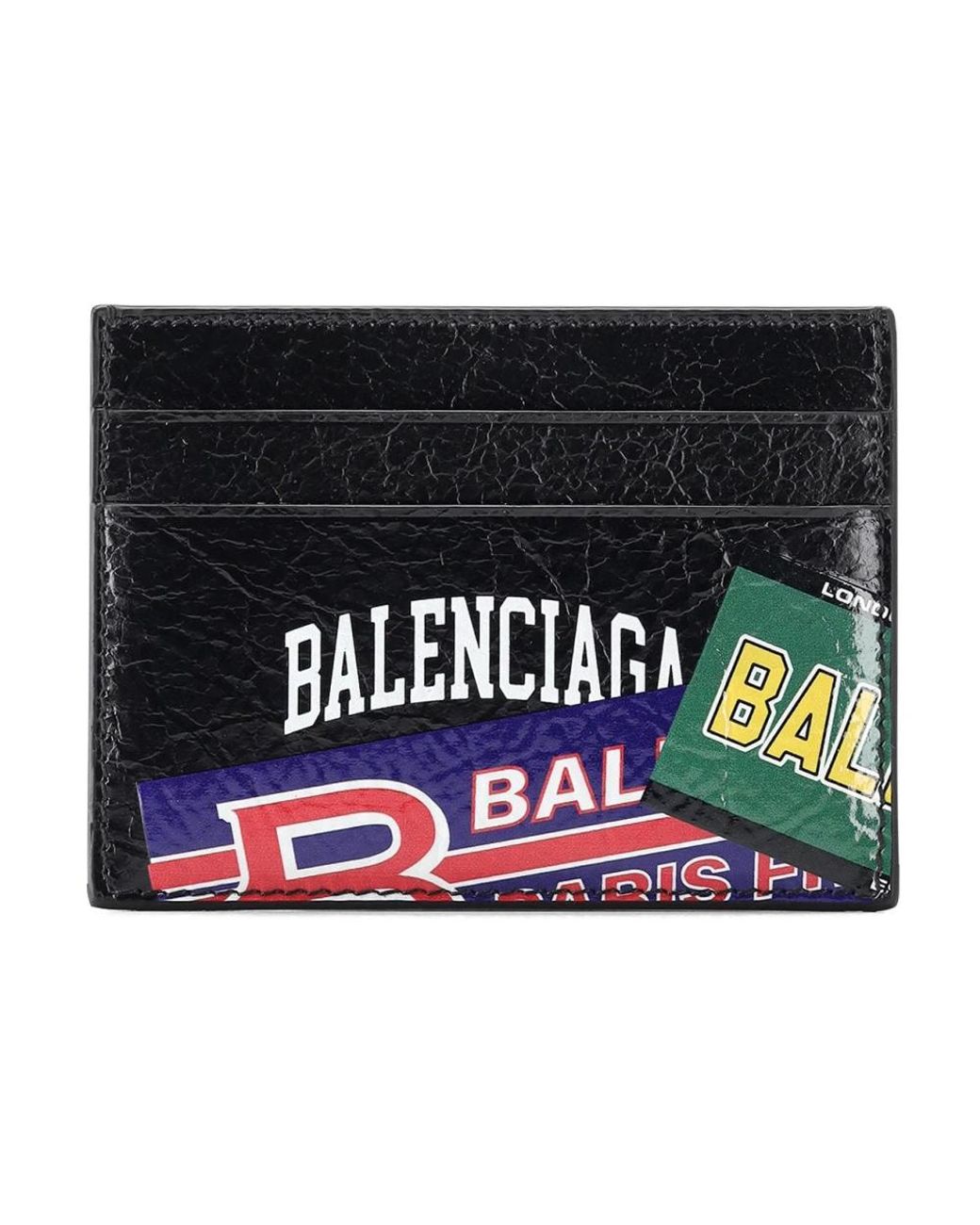 Balenciaga Kompaktes Kartenetui in Black für Herren
