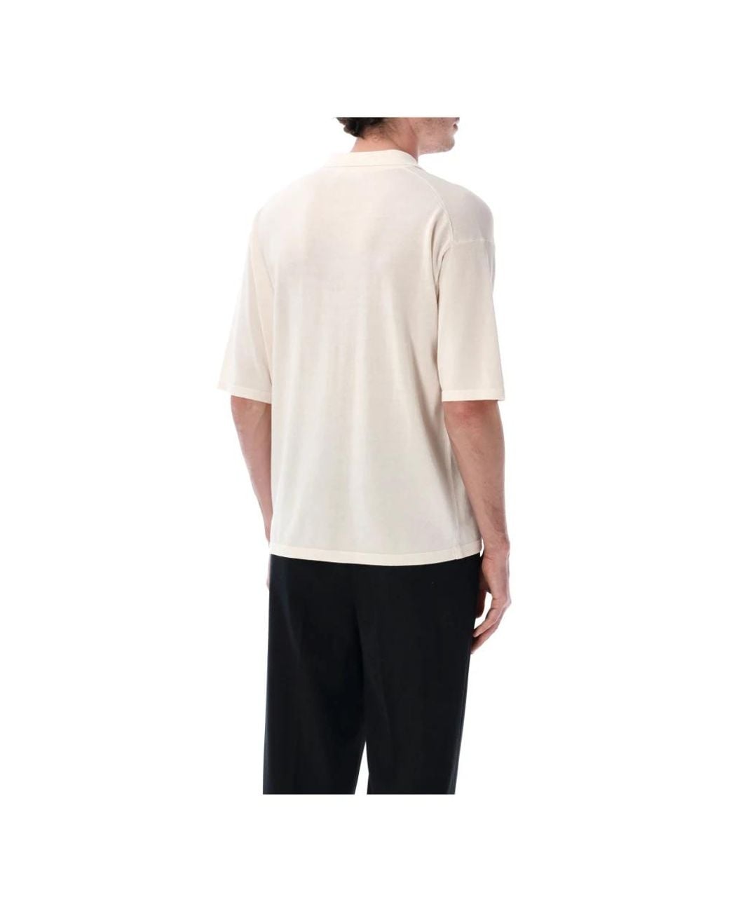 Polo Shirts Roberto Collina pour homme en coloris White