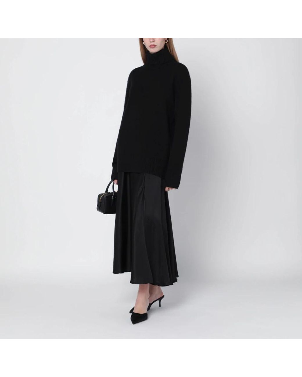 Anine Bing Black Midi Skirts