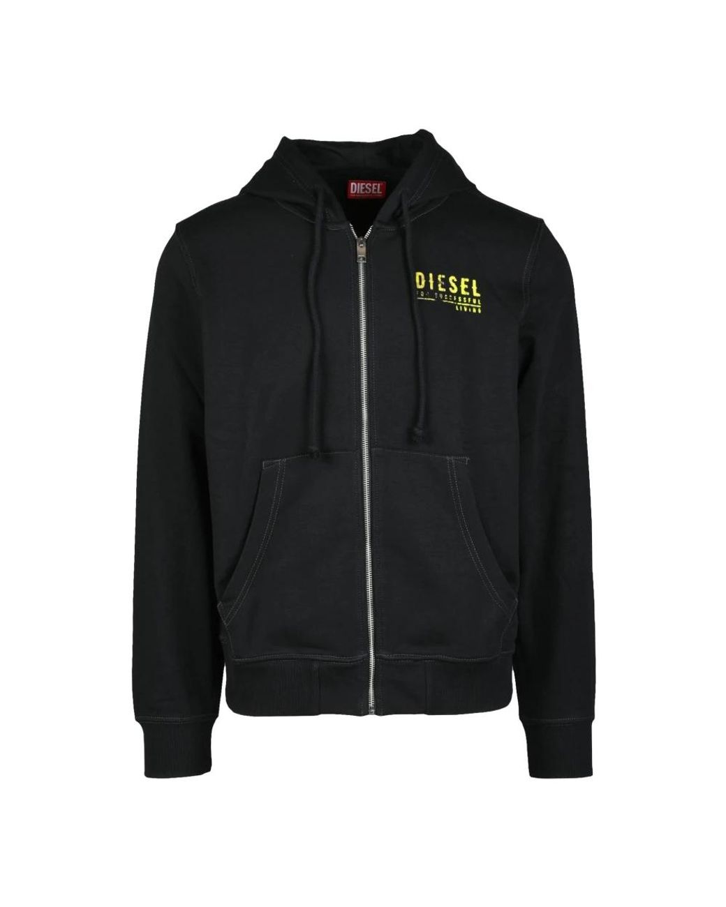 Zip-Throughs DIESEL pour homme en coloris Black