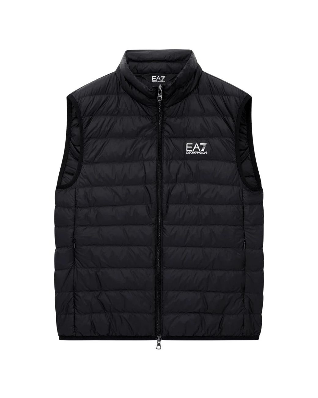 EA7 Core Identity Packable Gilet in het Black voor heren
