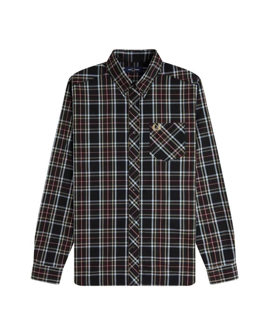 Fred Perry Black Casual Shirts for men