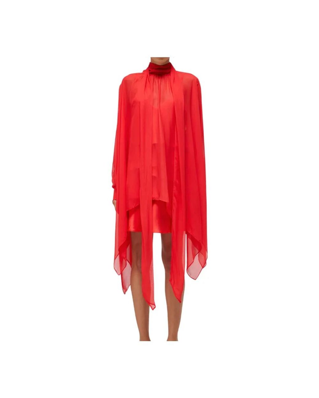 Blugirl Blumarine Red Short Dresses