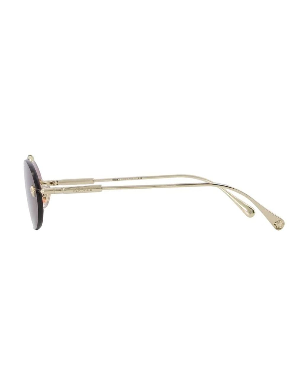 Sunglasses di Versace in Purple