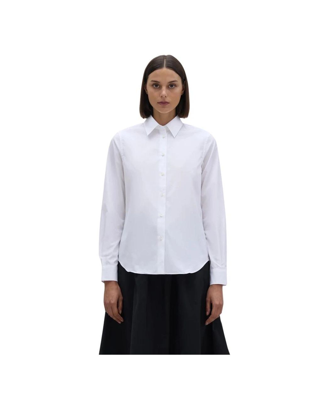 Aspesi Longsleeve Shirts in het White