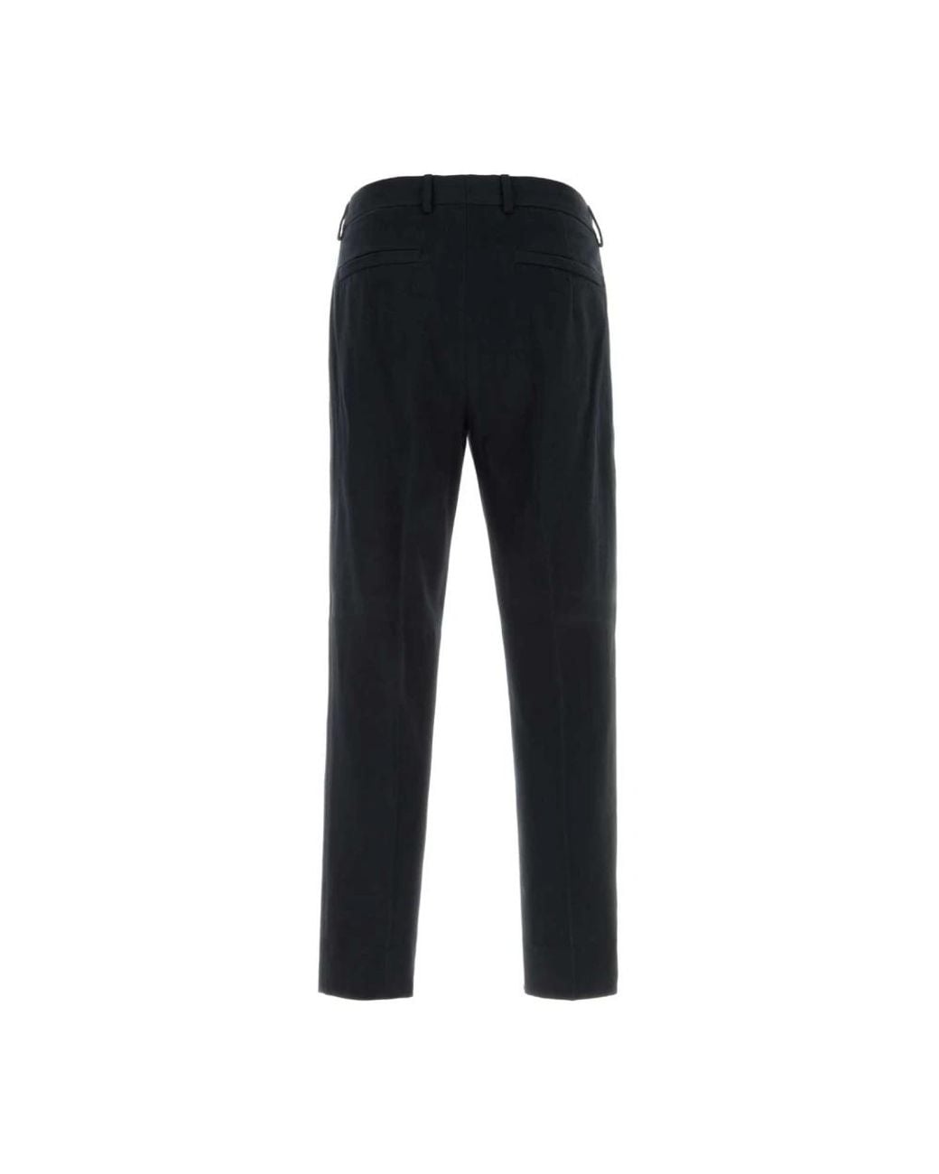 Zegna Black Suit Trousers for men