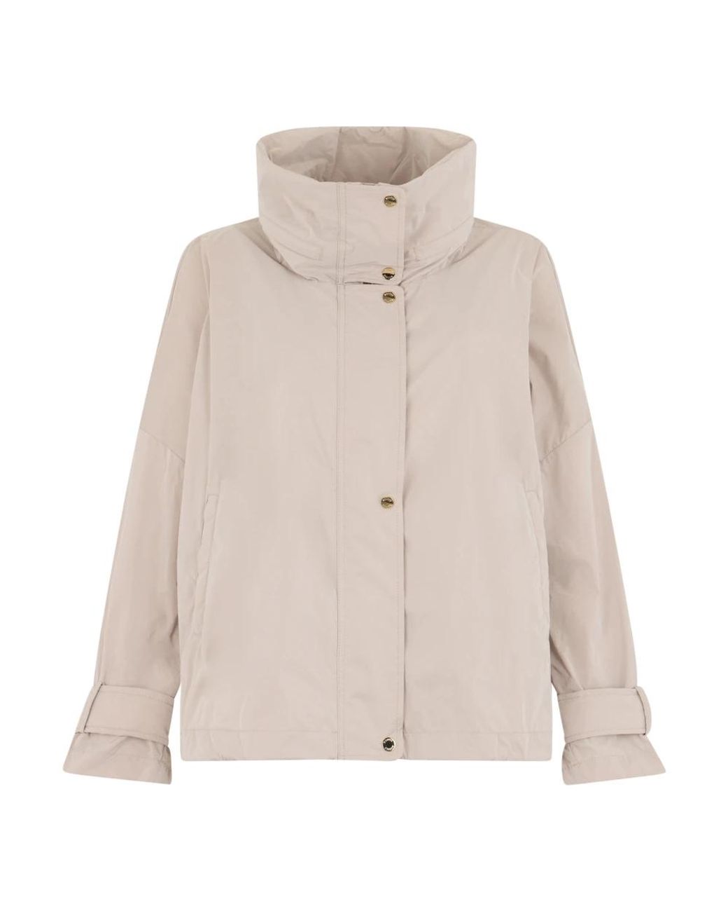 Moorer Jassen ,Polyester Lionne Jacket in het Natural