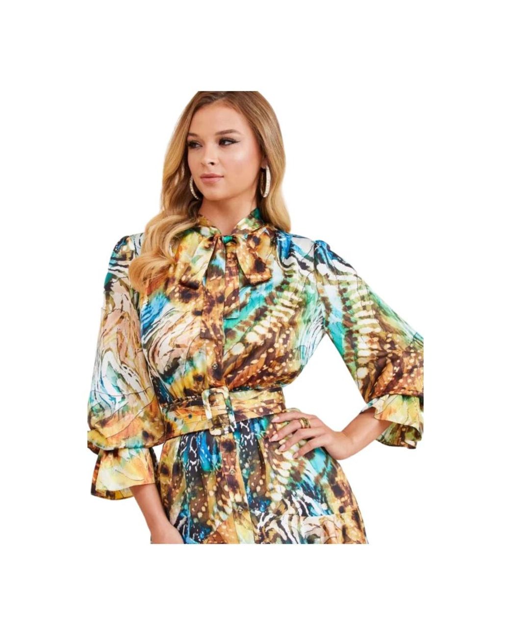 Marciano Green Short Dresses