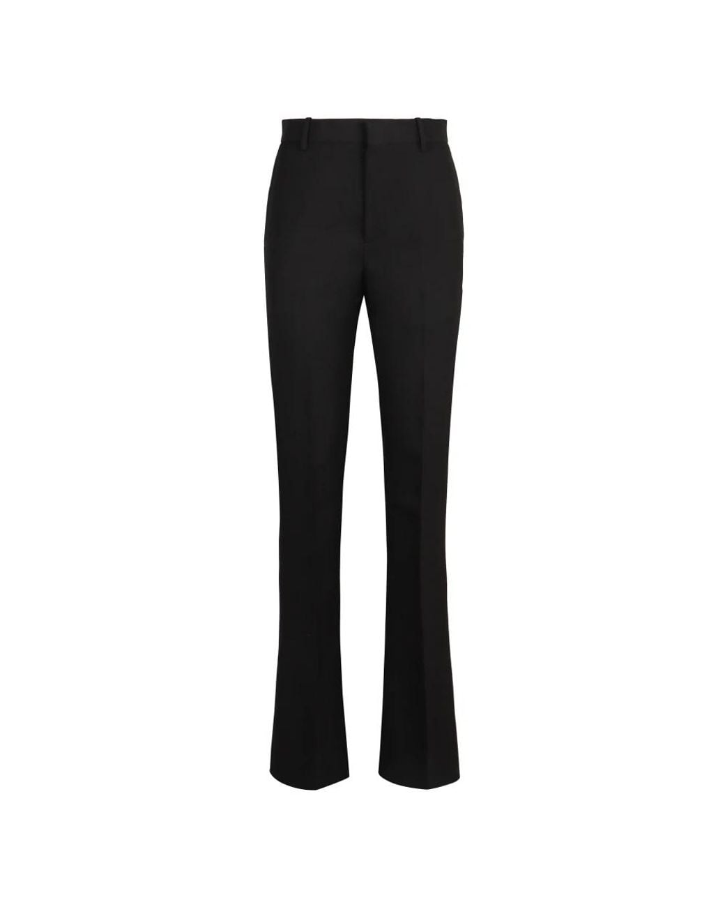 Bottega Veneta Black Wide Trousers