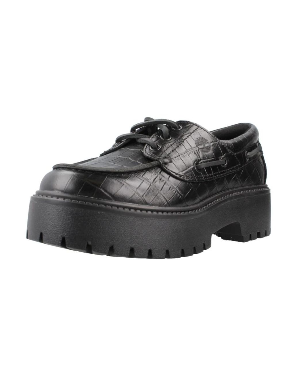 Timberland Black Boat Shoes