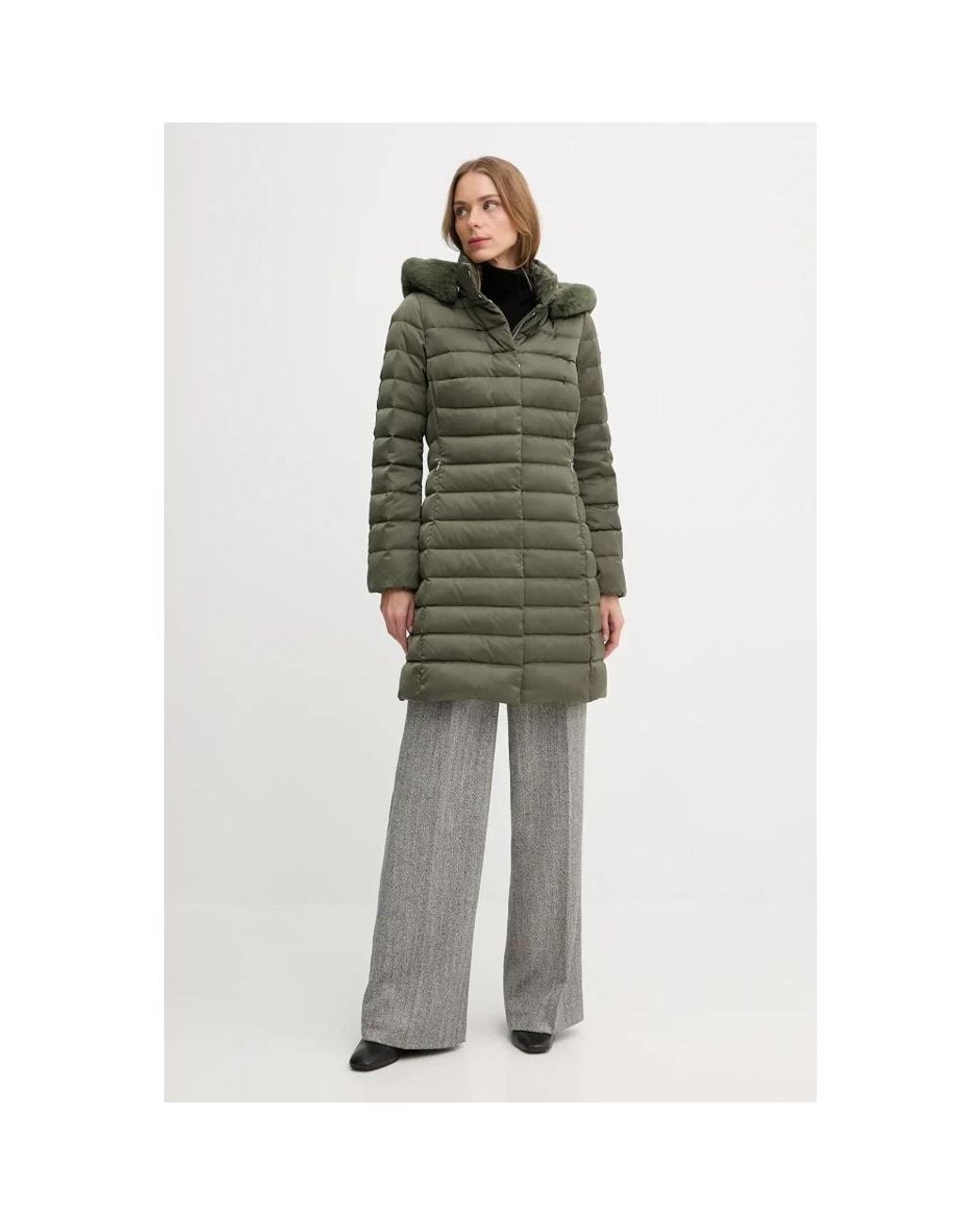 Down Jackets Geox de color Green