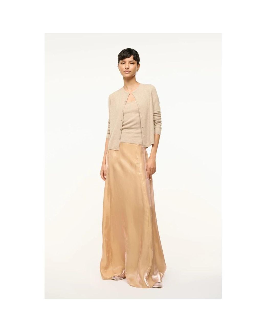 Staud Natural Maxi Skirts